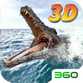 3D模拟饥饿鳄鱼游戏